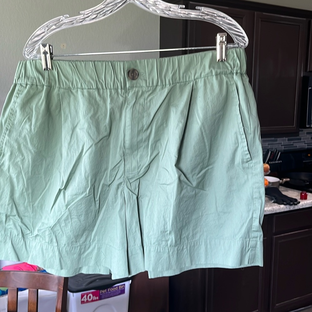 Green shorts from Target